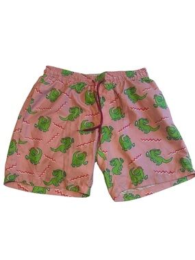 Tipsy Elves Mens Dino Disci Swim Shorts Size M